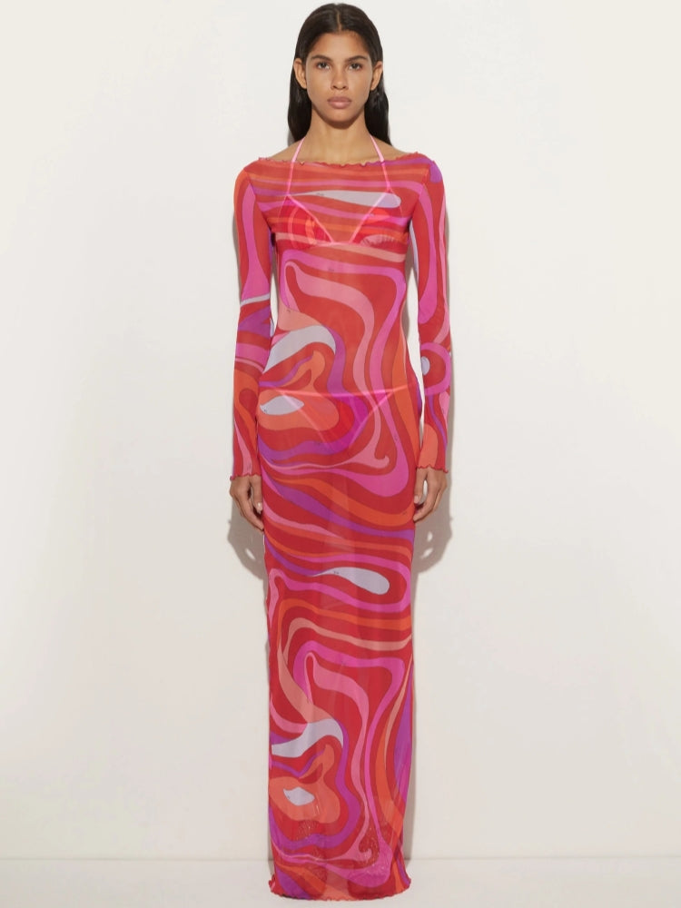 Vermouth maxi-jurk