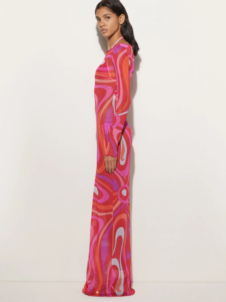 Vermouth maxi-jurk