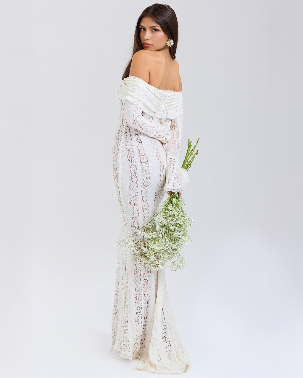 the alessandra maxi dress in cream Alessandra Maxi Dress Bellanoraa