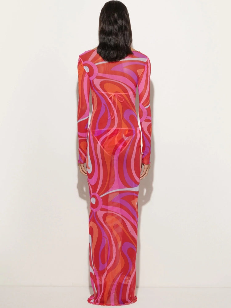 Vermouth maxi-jurk