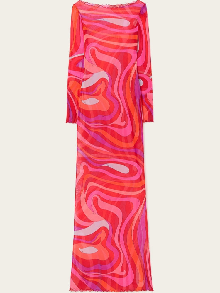 Vermouth maxi-jurk