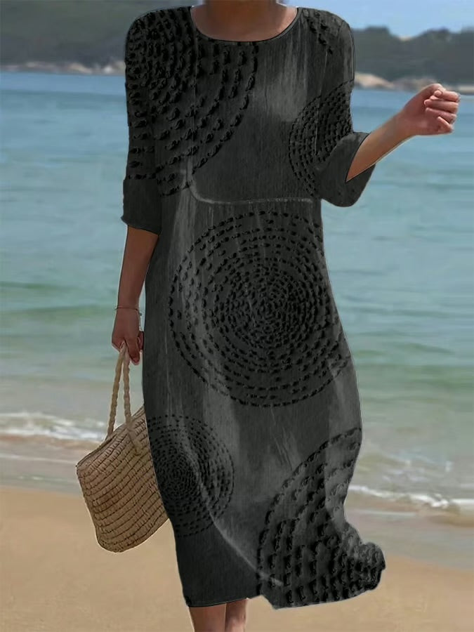 Linen Elegance – Summer Dress